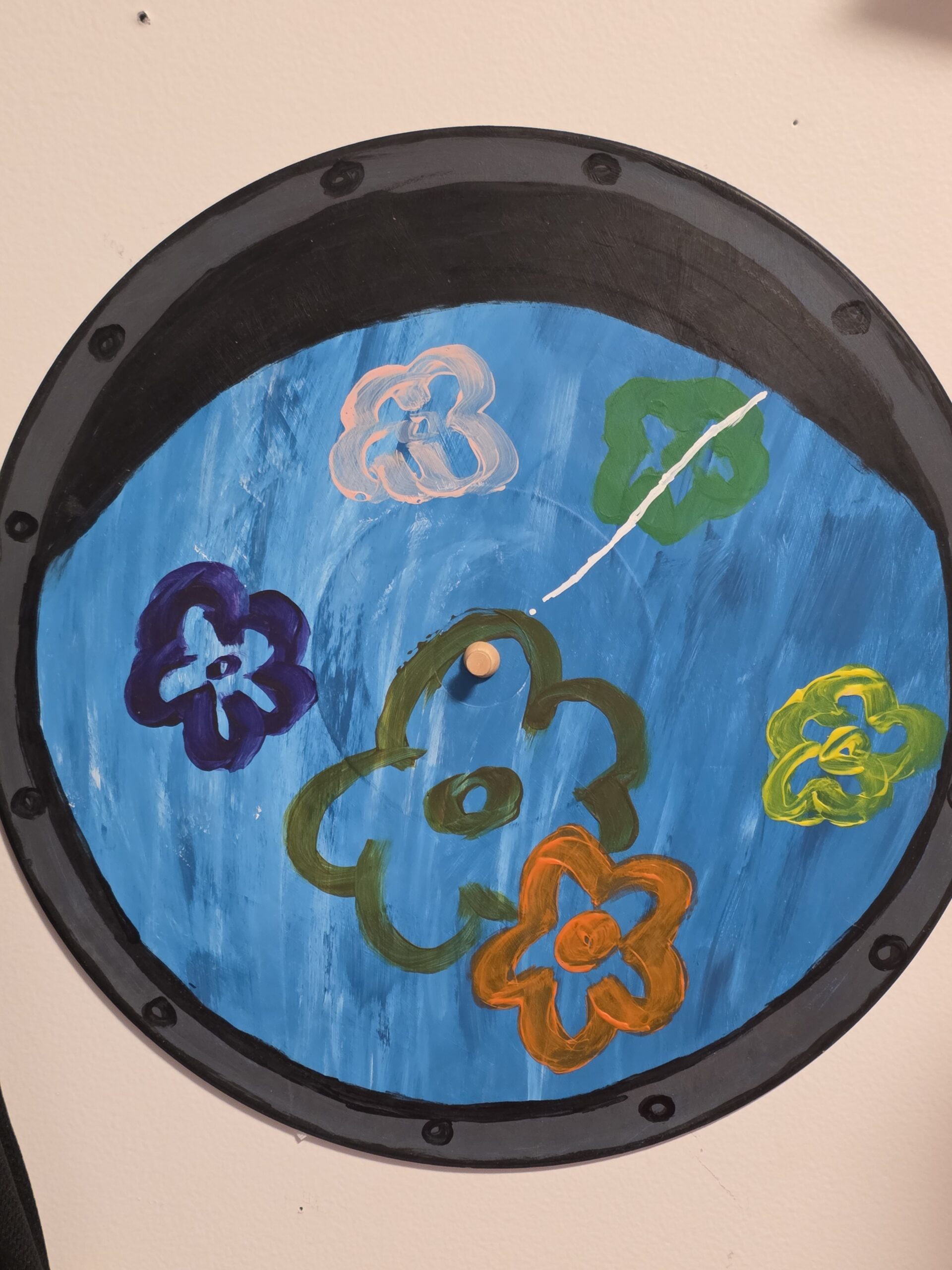 Recylced Viynal Record with "Under the Water Sea" theme