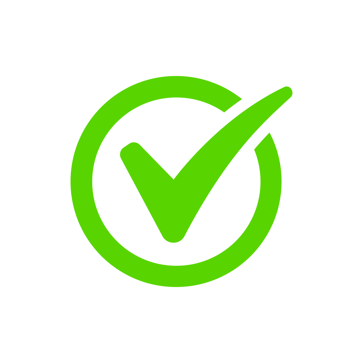 Green Check Mark in a circle