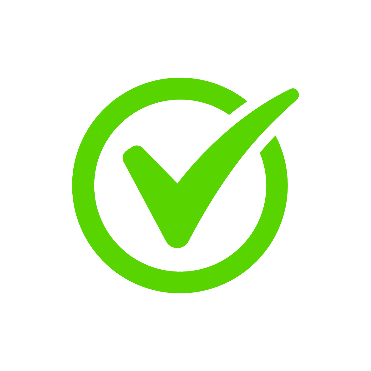 Green Check Mark in a circle